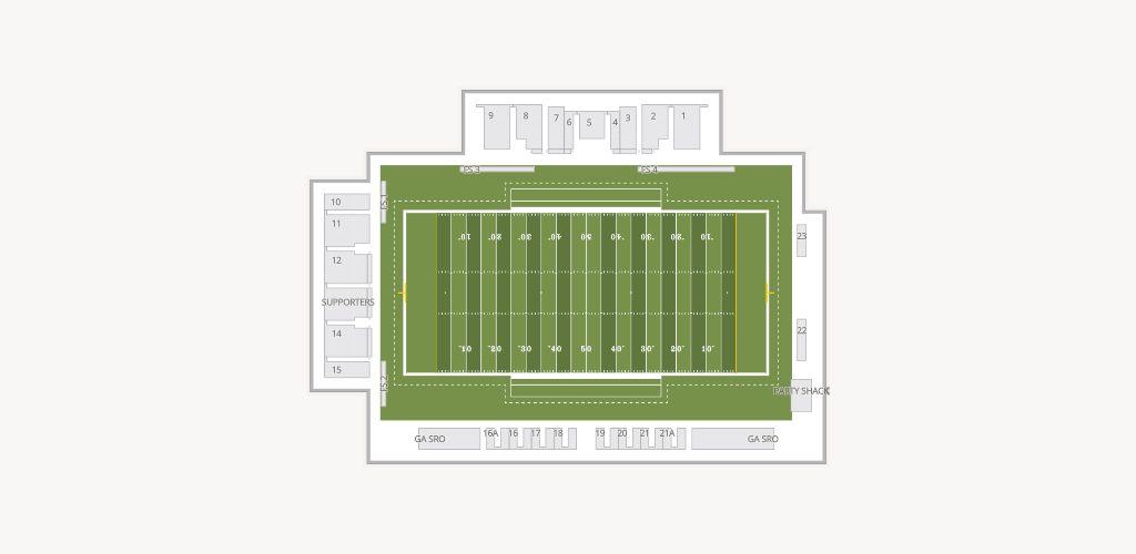 Beirne Stadium Seating Chart