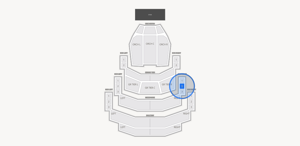 Belk Theater at Blumenthal Performing Arts Center Seating Chart