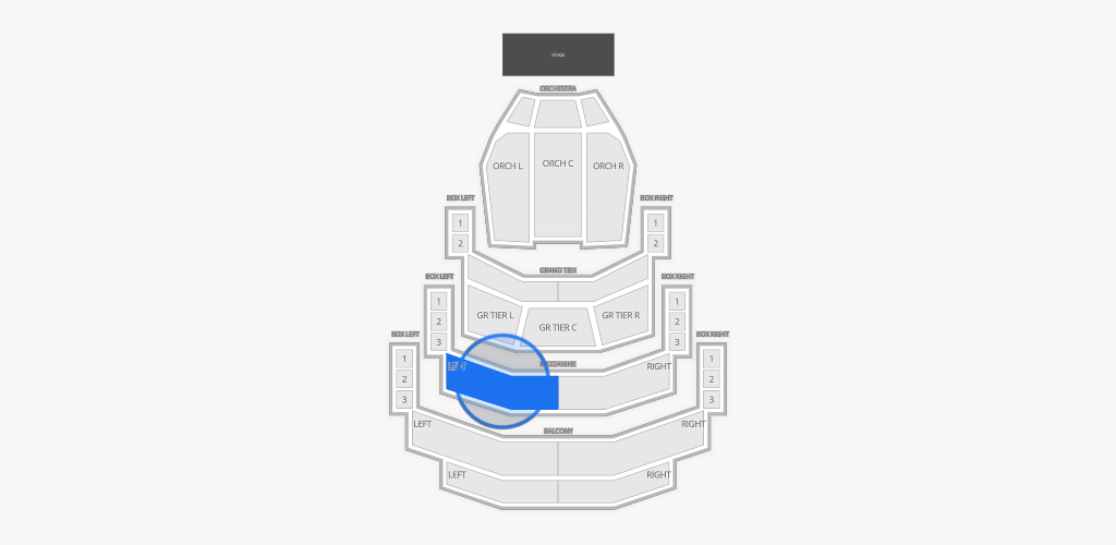 Belk Theater at Blumenthal Performing Arts Center Seating Chart