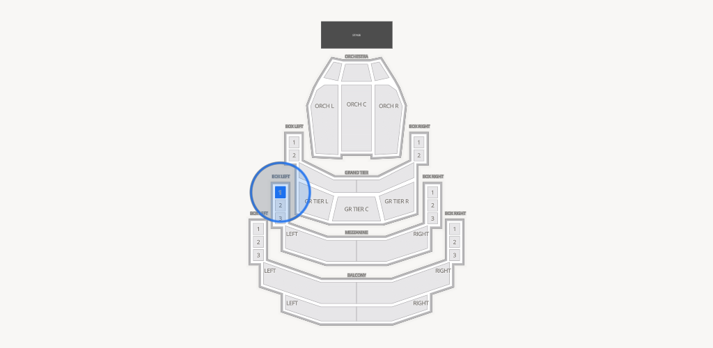 Belk Theater at Blumenthal Performing Arts Center Seating Chart