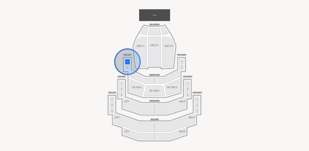 Belk Theater at Blumenthal Performing Arts Center Seating Chart