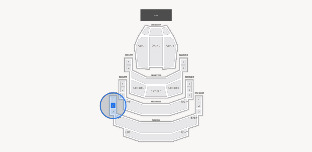 Belk Theater at Blumenthal Performing Arts Center Seating Chart