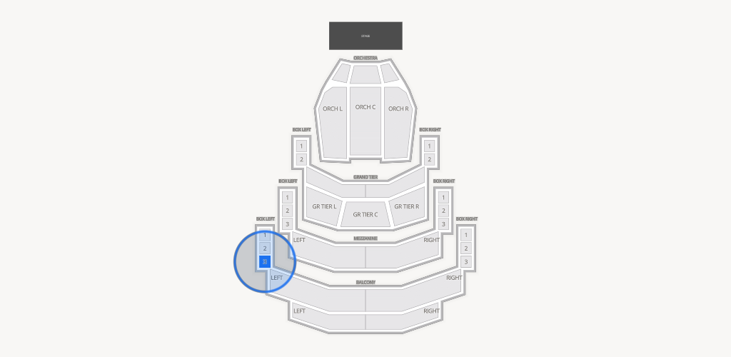 Belk Theater at Blumenthal Performing Arts Center Seating Chart