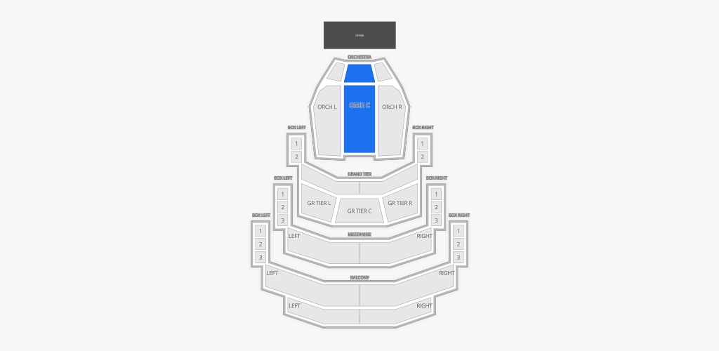 Belk Theater at Blumenthal Performing Arts Center Seating Chart