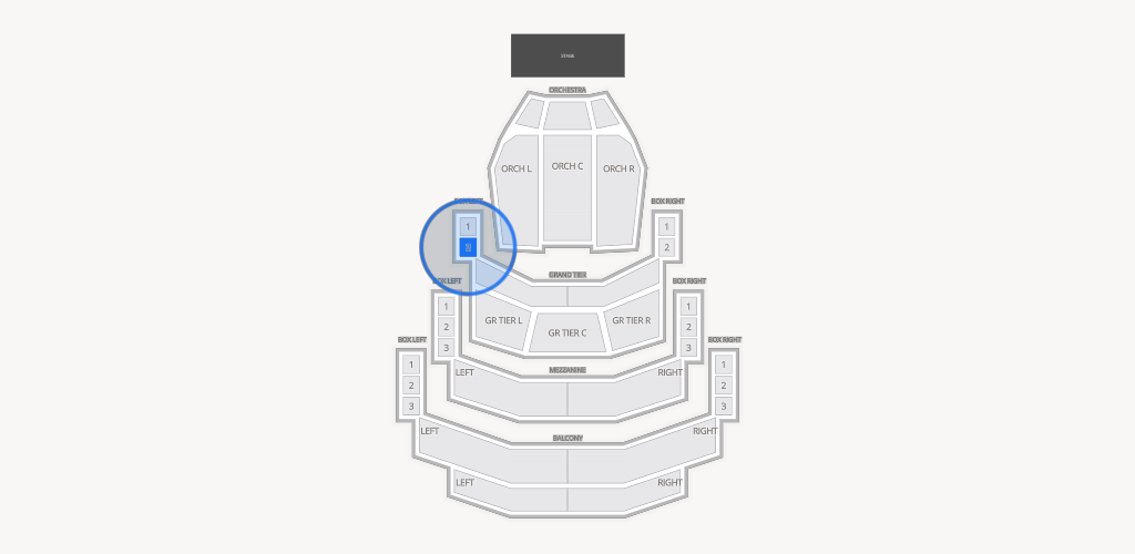 Belk Theater at Blumenthal Performing Arts Center Seating Chart