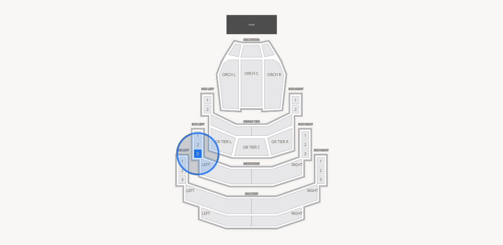 Belk Theater at Blumenthal Performing Arts Center Seating Chart