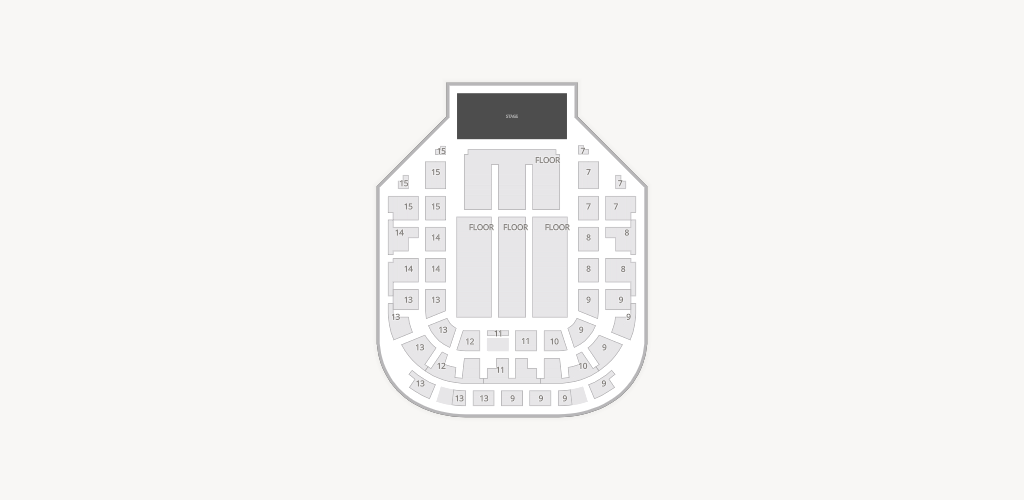 Bell Auditorium Seating Chart