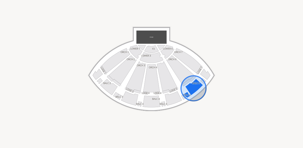 Bellco Theatre Seating Chart