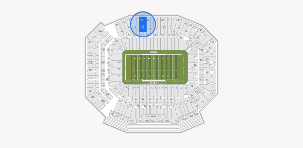 Ben Hill Griffin Stadium Seating Chart