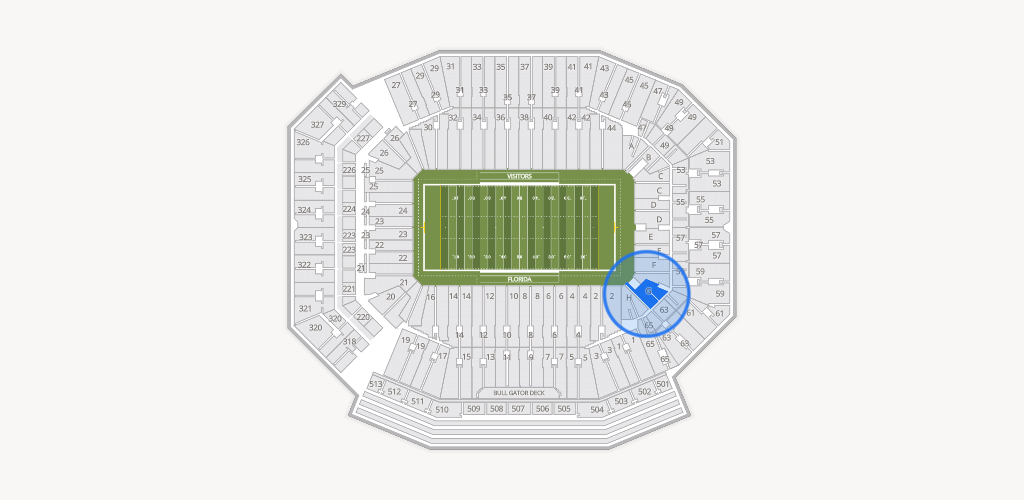 Ben Hill Griffin Stadium Seating Chart