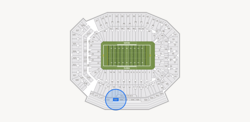 Ben Hill Griffin Stadium Seating Chart