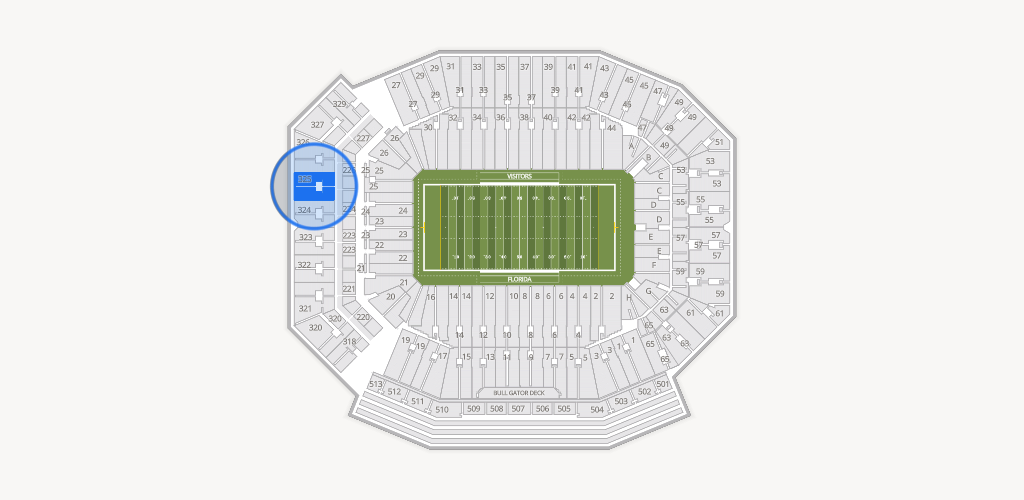 Ben Hill Griffin Stadium Seating Chart