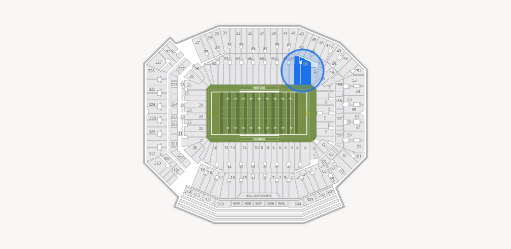 Ben Hill Griffin Stadium Seating Chart