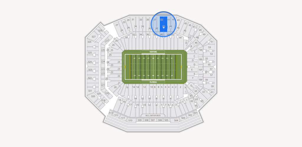 Ben Hill Griffin Stadium Seating Chart
