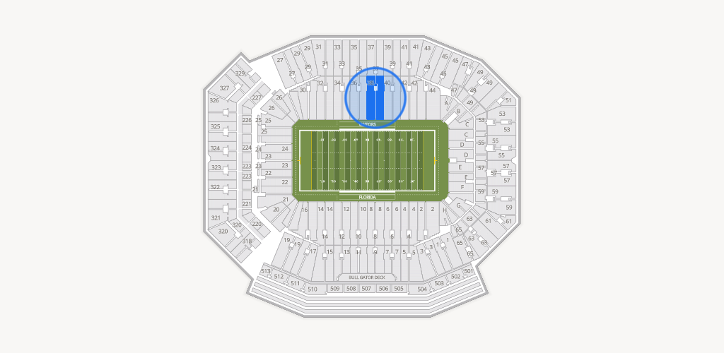 Ben Hill Griffin Stadium Seating Chart
