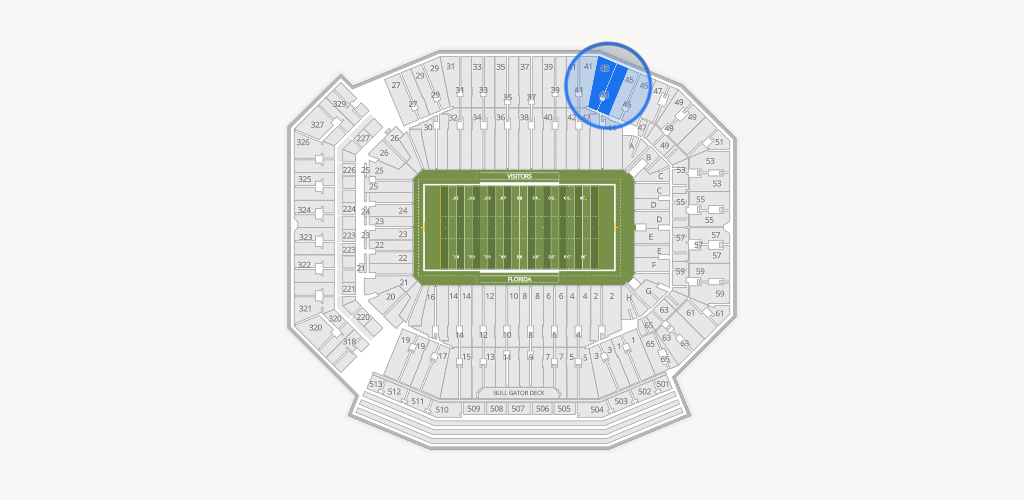 Ben Hill Griffin Stadium Seating Chart