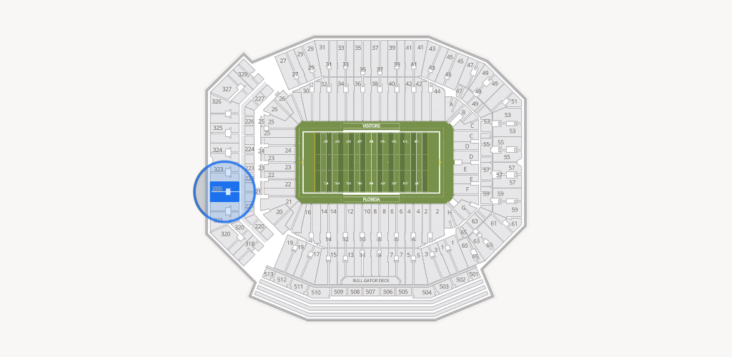 Ben Hill Griffin Stadium Seating Chart