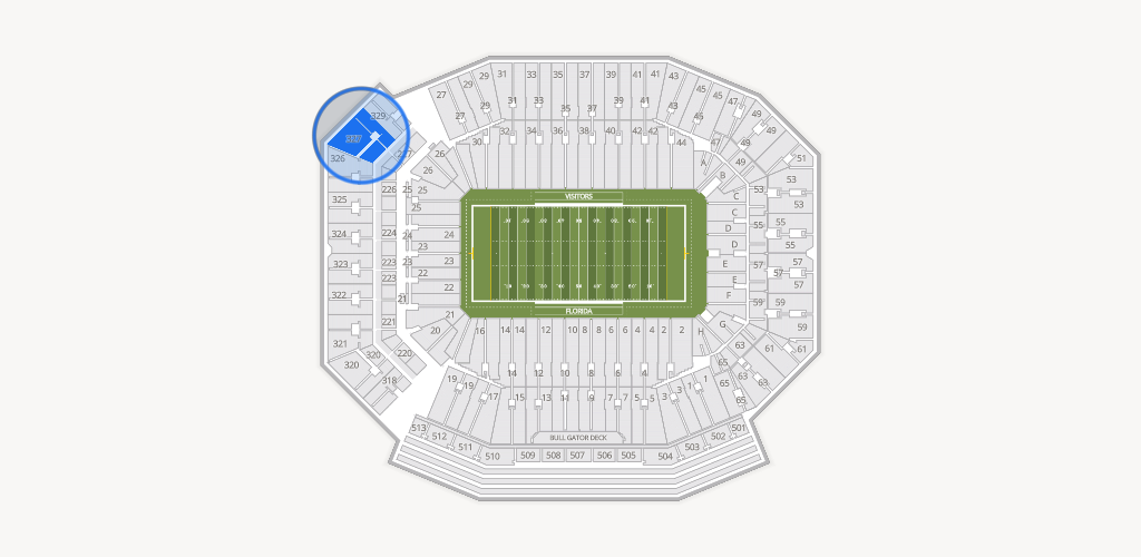 Ben Hill Griffin Stadium Seating Chart