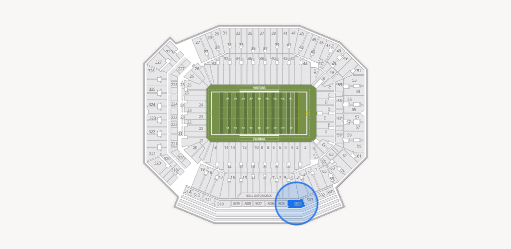 Ben Hill Griffin Stadium Seating Chart