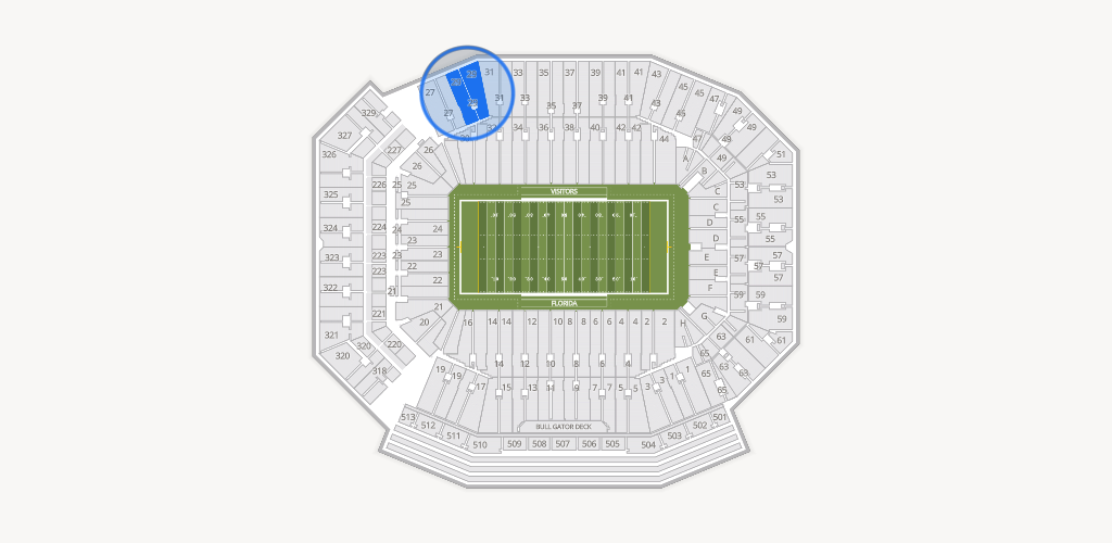 Ben Hill Griffin Stadium Seating Chart