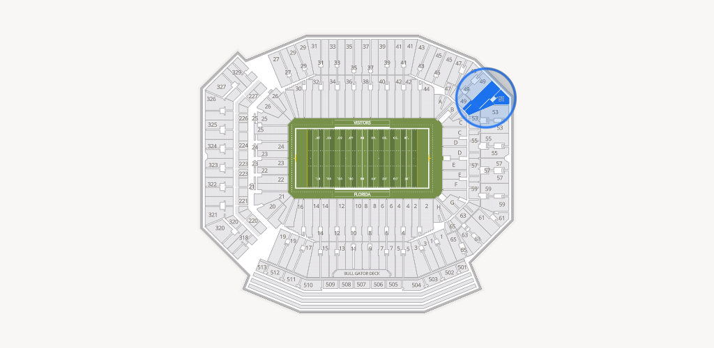 Ben Hill Griffin Stadium Seating Chart