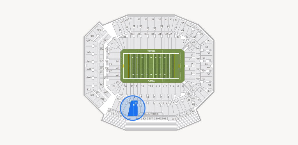 Ben Hill Griffin Stadium Seating Chart