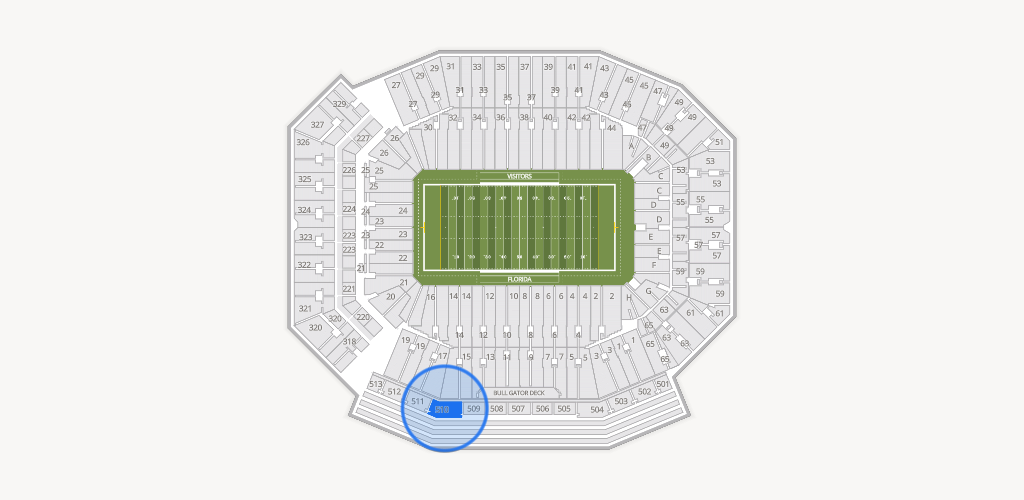 Ben Hill Griffin Stadium Seating Chart