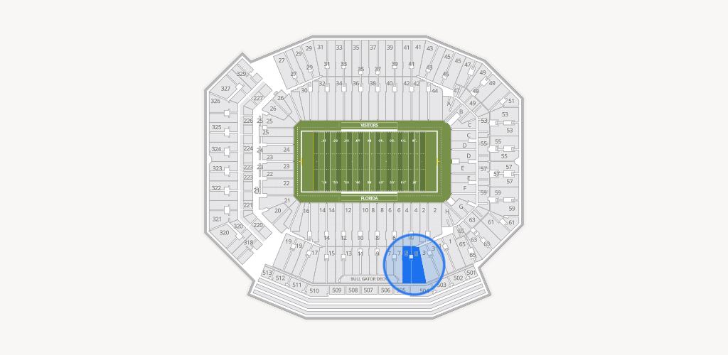 Ben Hill Griffin Stadium Seating Chart