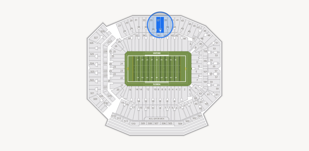 Ben Hill Griffin Stadium Seating Chart