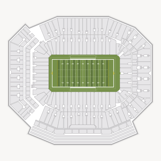 Ben Hill Griffin Stadium seating chart
