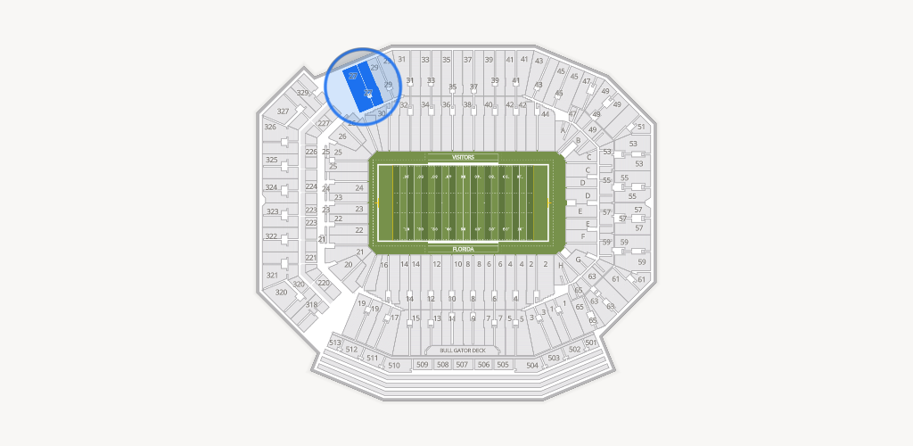 Ben Hill Griffin Stadium Seating Chart