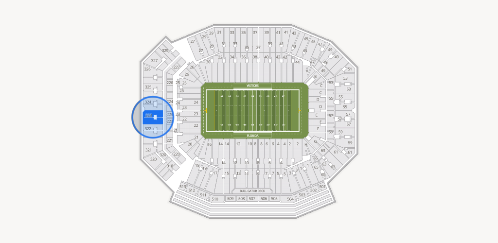 Ben Hill Griffin Stadium Seating Chart