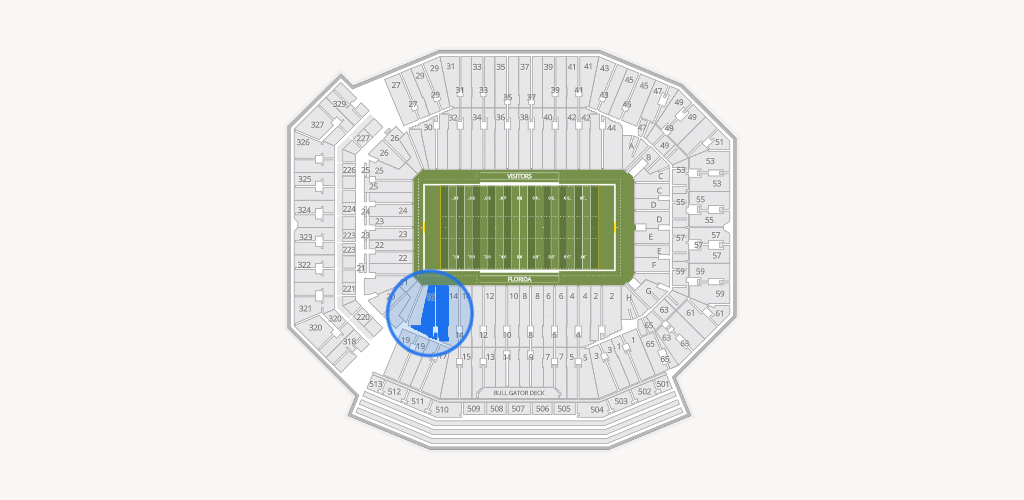 Ben Hill Griffin Stadium Seating Chart