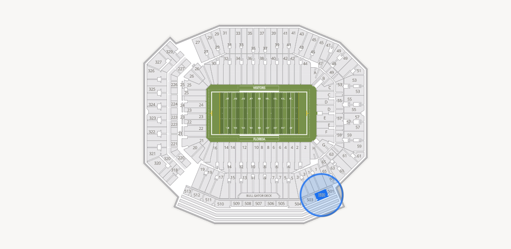 Ben Hill Griffin Stadium Seating Chart