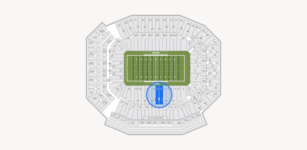 Ben Hill Griffin Stadium Seating Chart