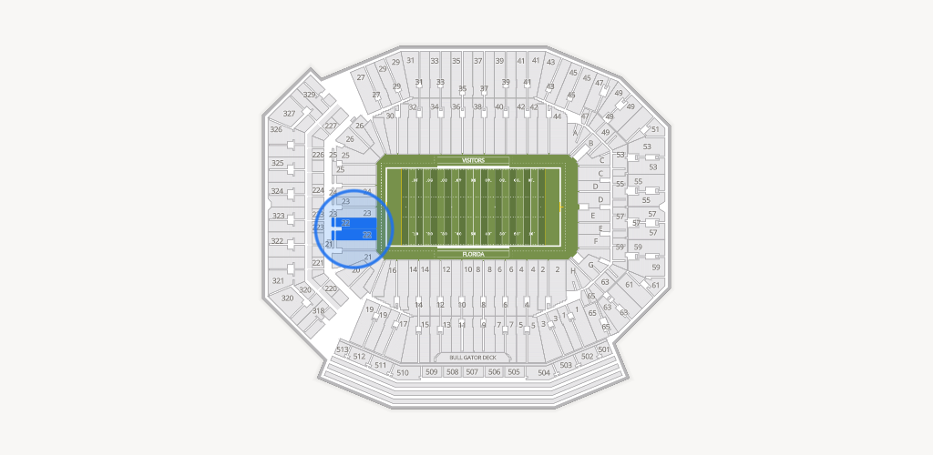 Ben Hill Griffin Stadium Seating Chart