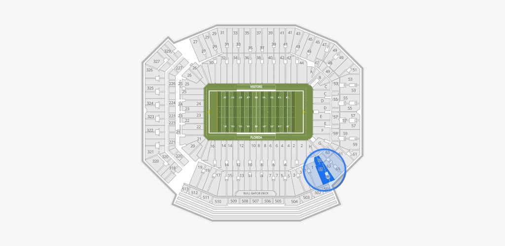 Ben Hill Griffin Stadium Seating Chart