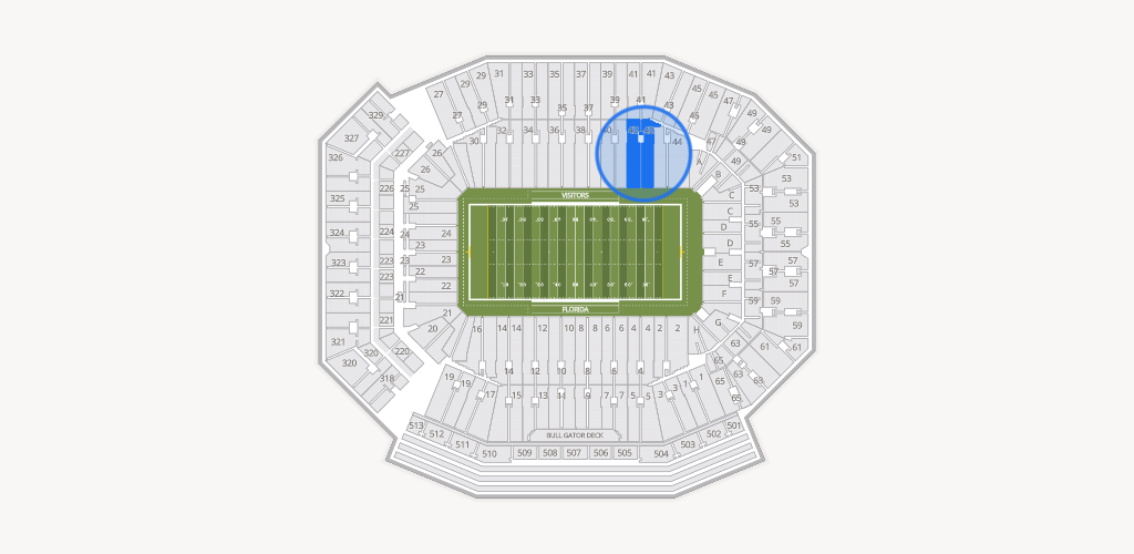 Ben Hill Griffin Stadium Seating Chart