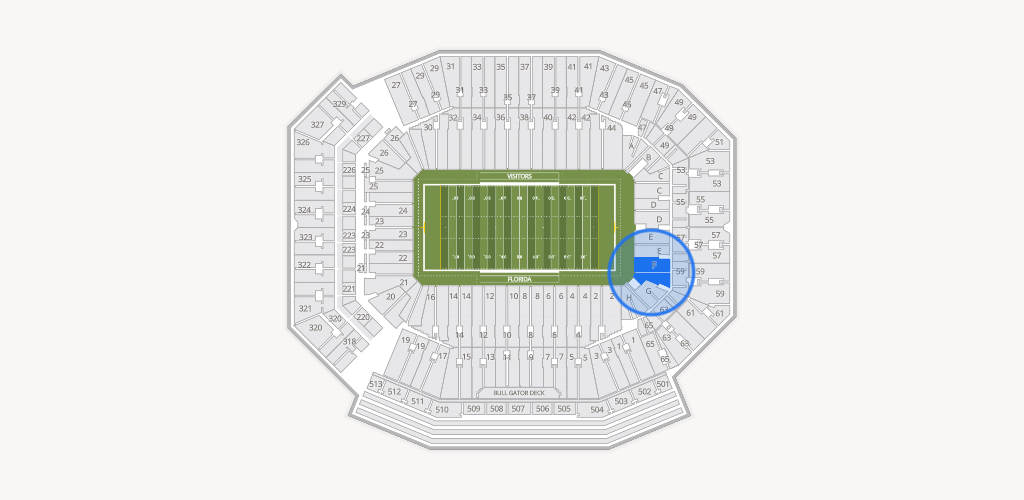 Ben Hill Griffin Stadium Seating Chart