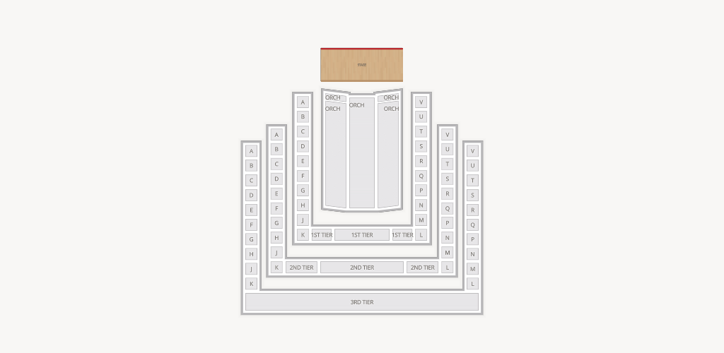 Benaroya Hall Seating Chart