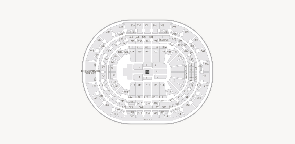 Benchmark International Arena Seating Chart