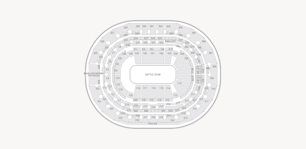 Benchmark International Arena Seating Chart