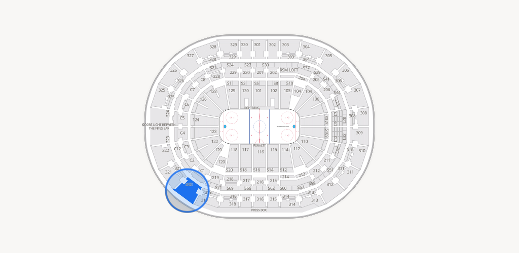 Benchmark International Arena Seating Chart