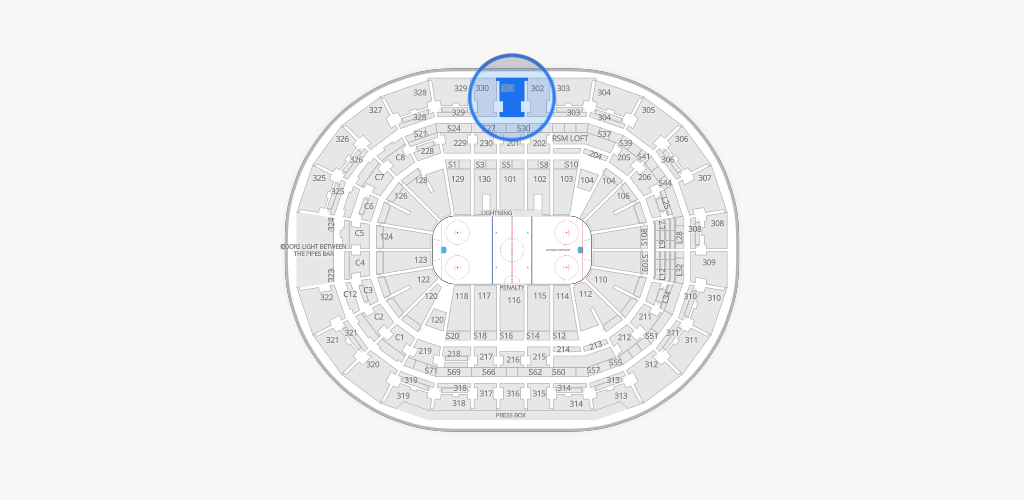 Benchmark International Arena Seating Chart