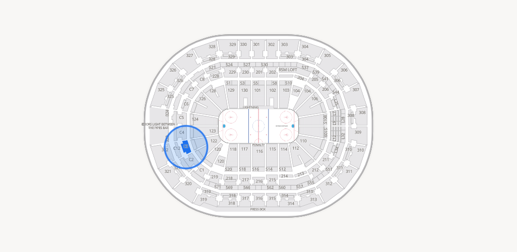 Benchmark International Arena Seating Chart