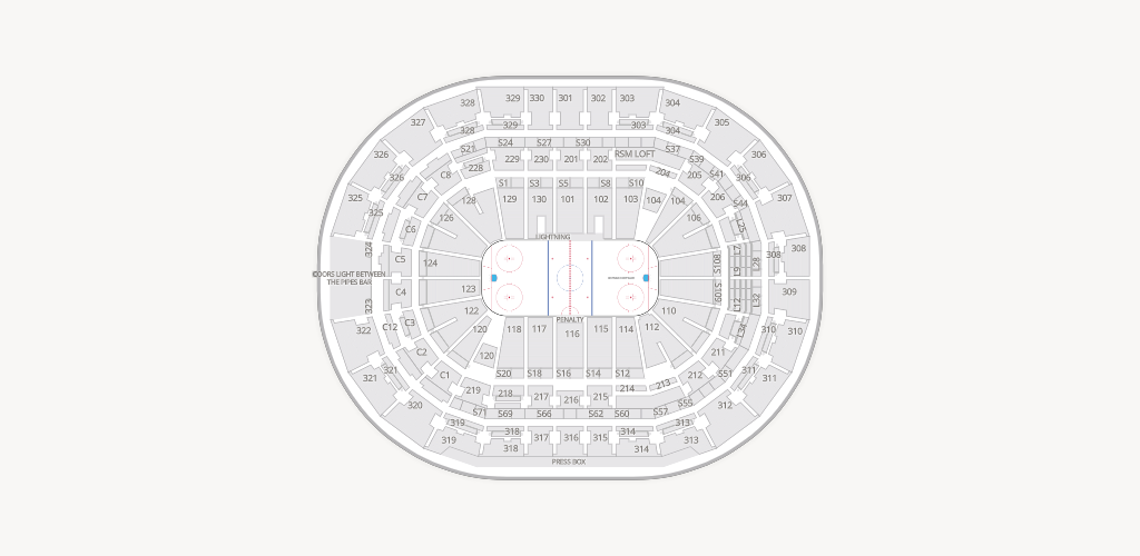 Benchmark International Arena Seating Chart