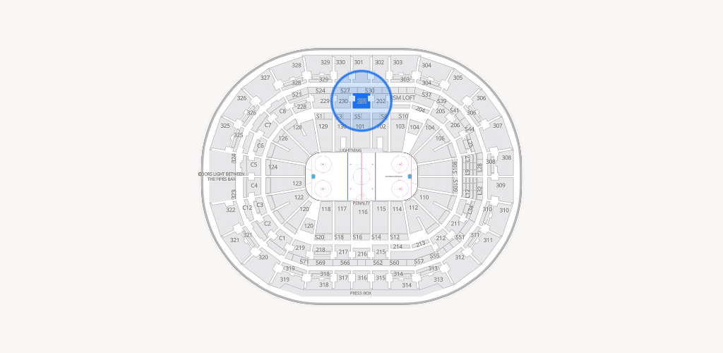 Benchmark International Arena Seating Chart
