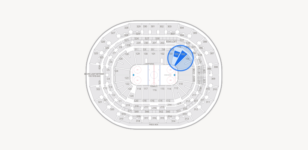 Benchmark International Arena Seating Chart
