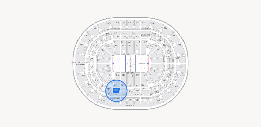 Benchmark International Arena Seating Chart