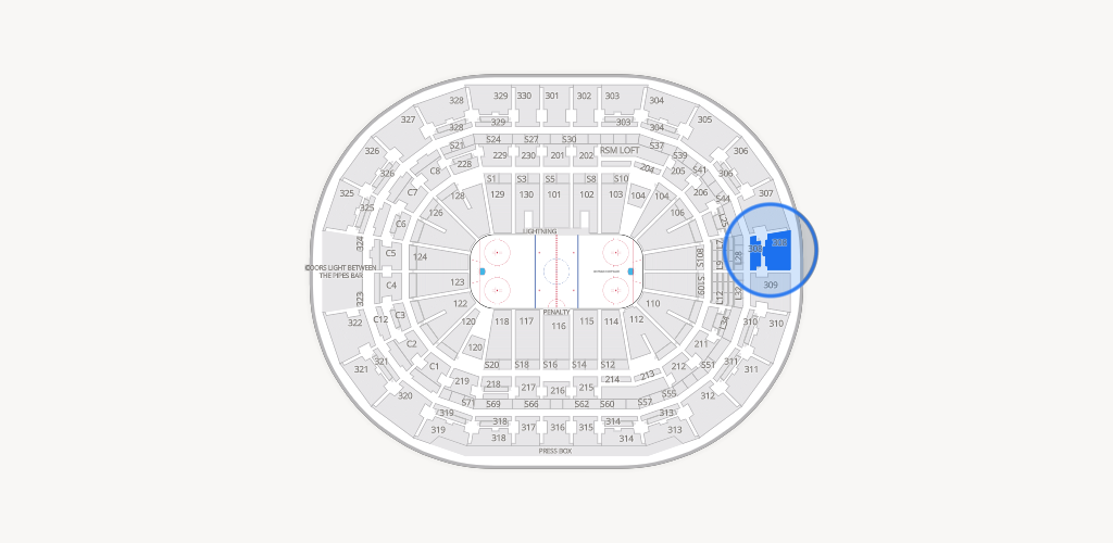Benchmark International Arena Seating Chart